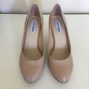 Steve Madden | Shoes | Steve Madden Nude Heels | Poshmark